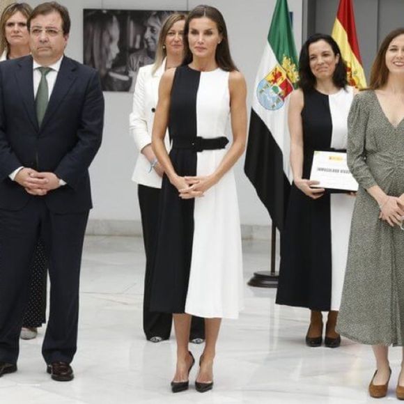 Mango Monochrome Dress White Black New - Picture 10 of 10